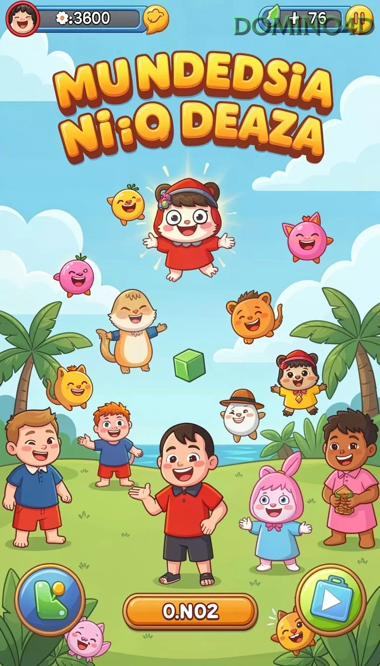 Cuplikan layar KOPLO77 — menu navigasi