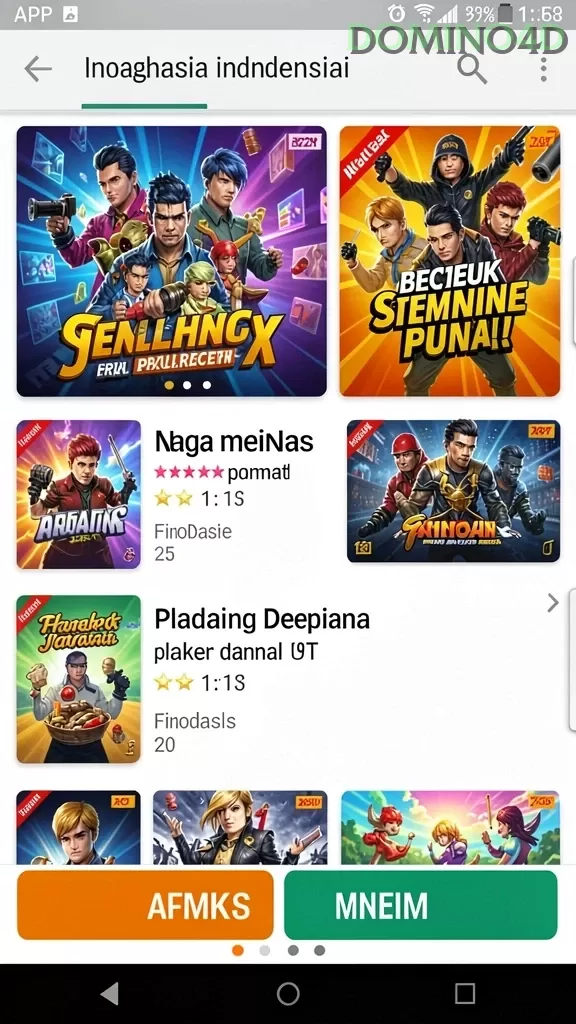 Cuplikan layar KOPLO77 — halaman utama